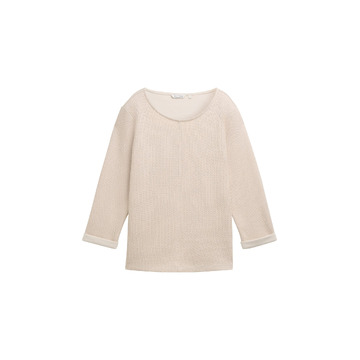 Sweater van het merk Tom Tailor in het Beige