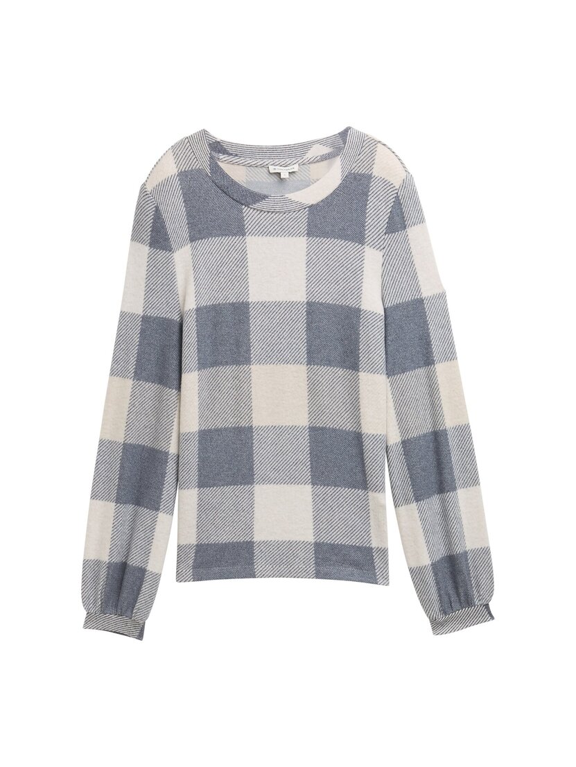 1043154 T-shirt cosy check