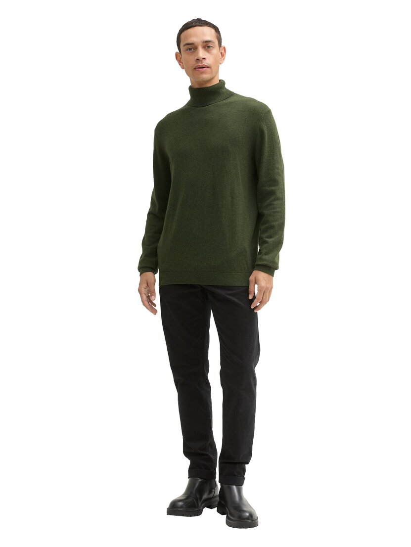 1043267 cottoncashmere turtleneck knit