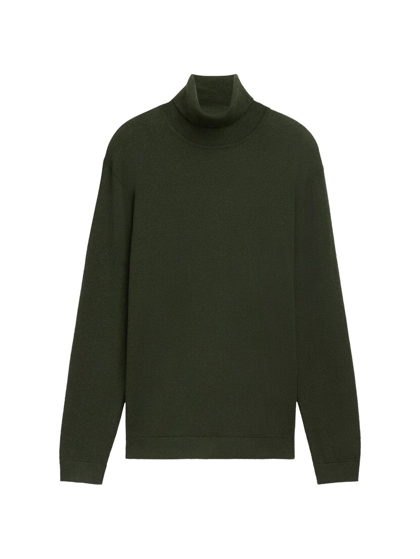 1043267 cottoncashmere turtleneck knit