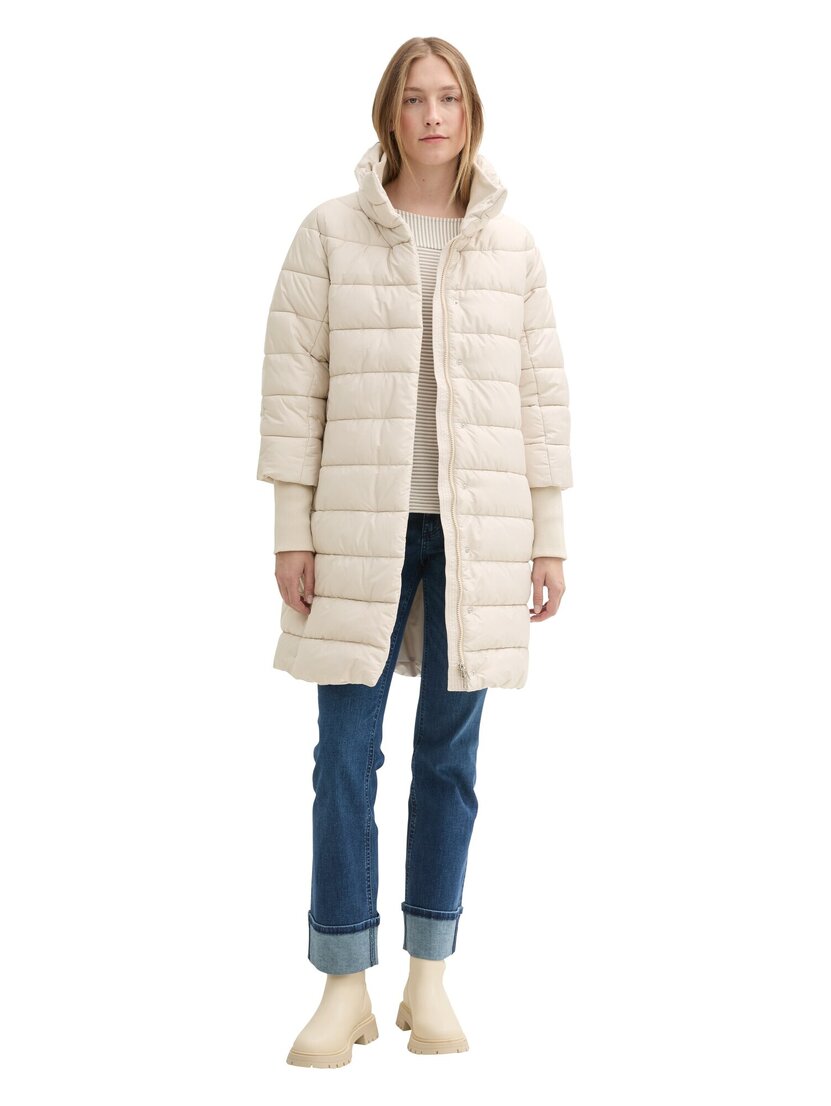 1042913 stand-up collar puffer coat