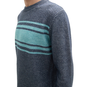 Pull van het merk Tom Tailor in het Blauw