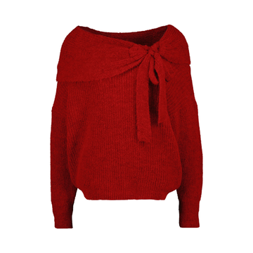 Pull van het merk Amelie&amelie in het Rood