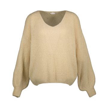 Pull van het merk Amelie&amelie in het Beige