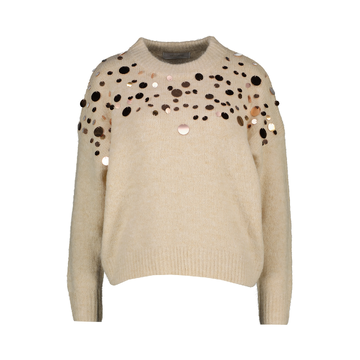 Pull van het merk Amelie&amelie in het Beige