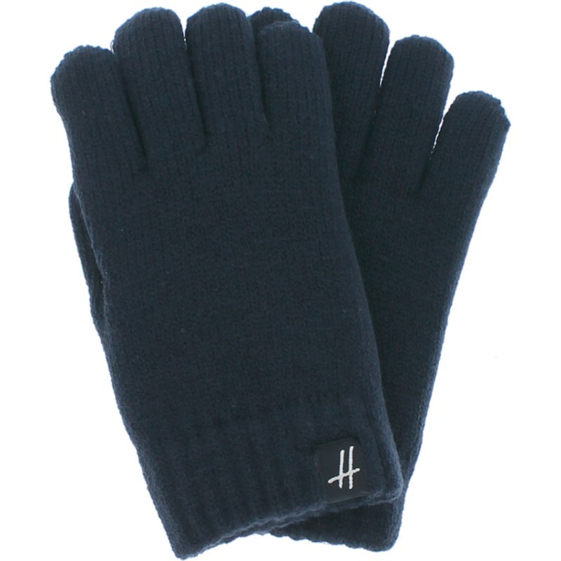 6x Gants enfant en maille unie avec lurex, doublur