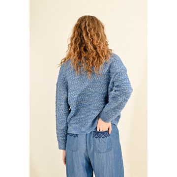 Pull van het merk Molly Bracken in het Blauw