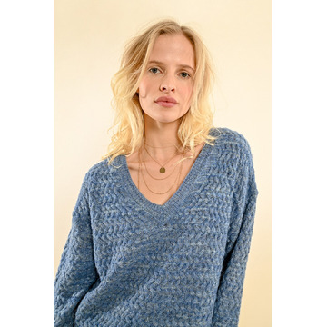 Pull van het merk Molly Bracken in het Blauw