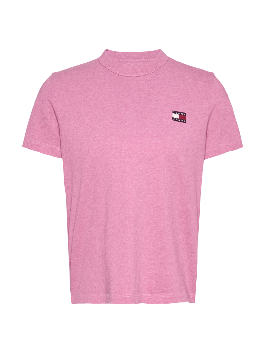 T-shirt van het merk Tommy Jeans in het Roze