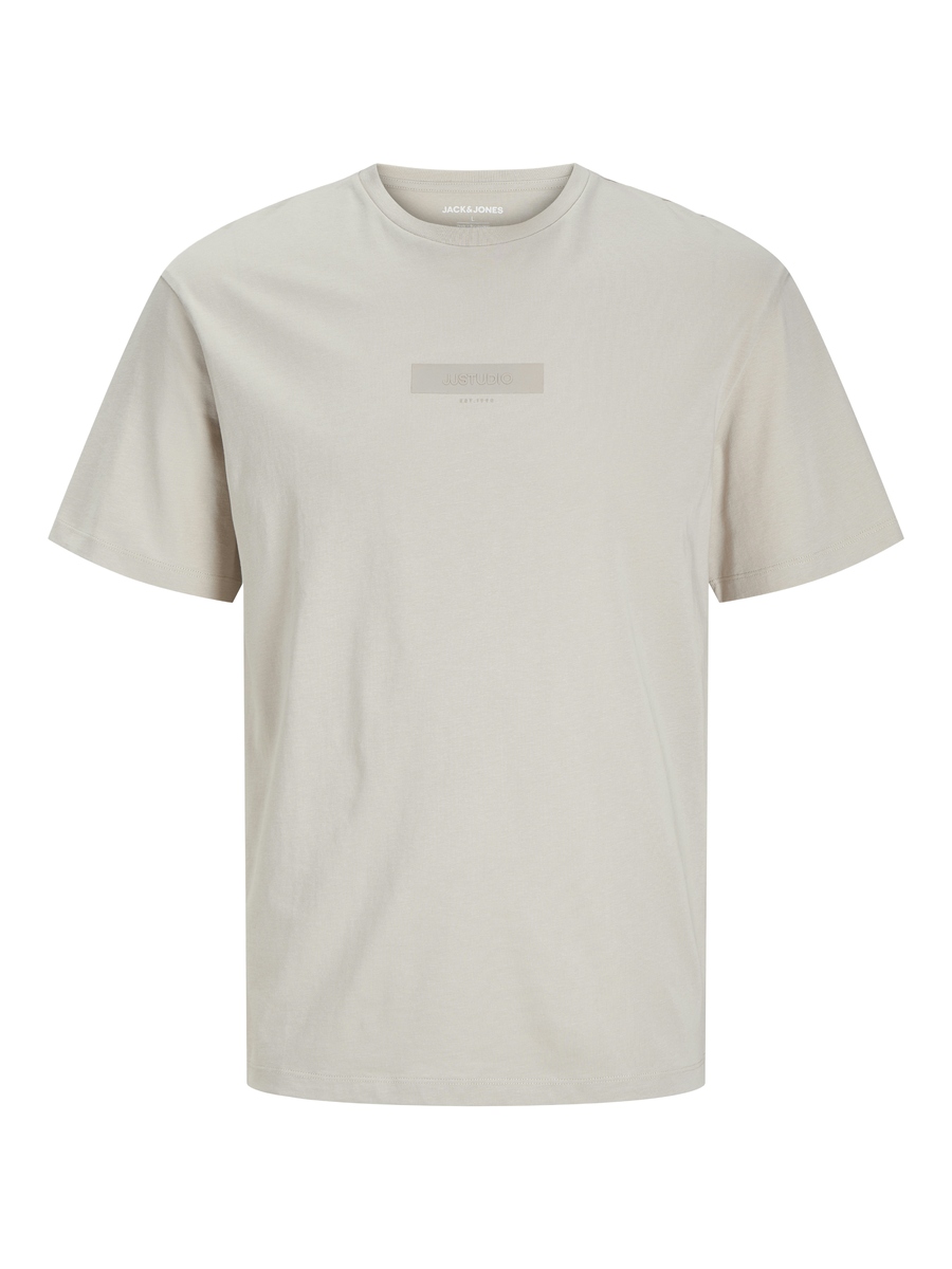 T-shirt van het merk Jack & Jones in het Ecru