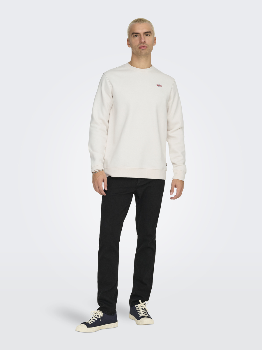 Sweater van het merk Only & Sons in het Beige