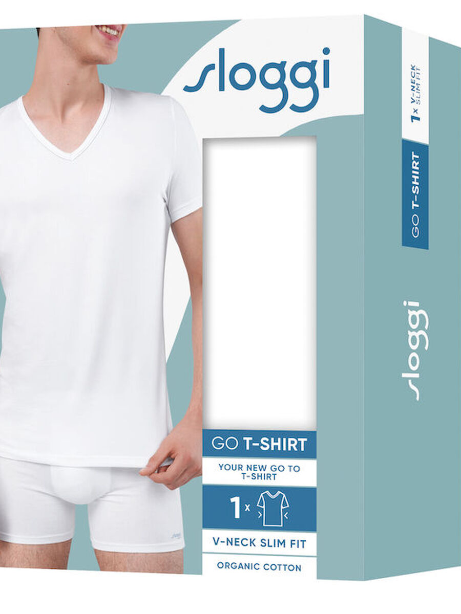 T-shirt van het merk Sloggi in het Wit