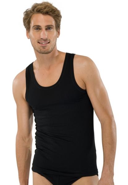 Afbeelding voor product Singlet van het merk Schiesser in het Zwart