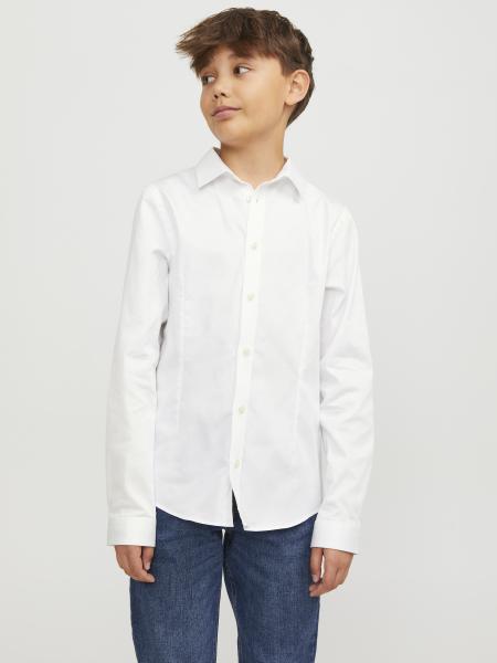 Afbeelding voor product Hemd van het merk Jack & Jones Junior in het Wit