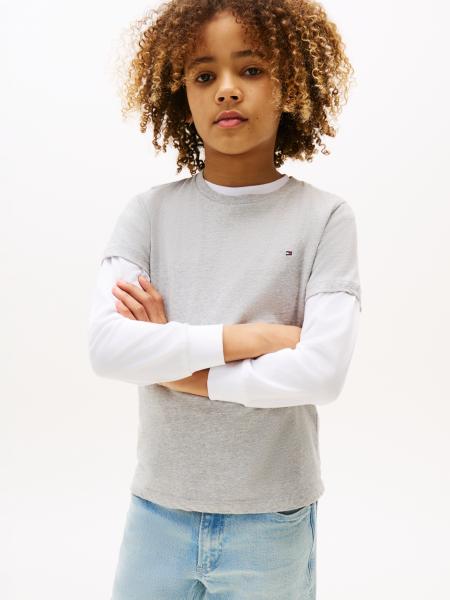 Afbeelding voor product T-shirt van het merk Tommy Hilfiger in het Grijs