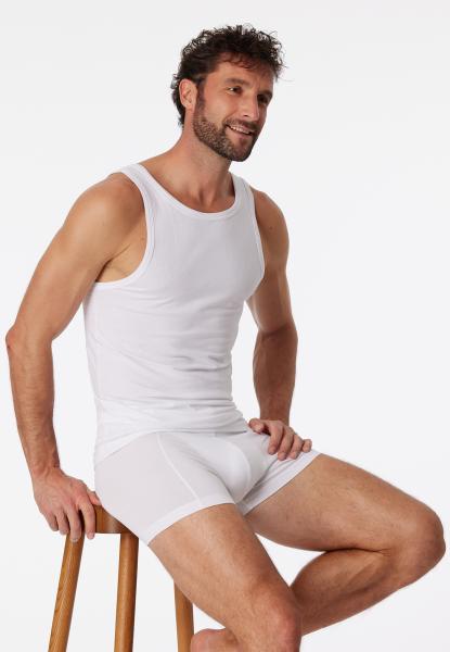 Afbeelding voor product Singlet van het merk Schiesser in het Wit
