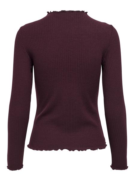 Afbeelding voor product T-shirt van het merk Only in het Bordeaux