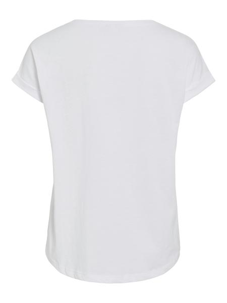 Afbeelding voor product T-shirt van het merk Vila in het Wit