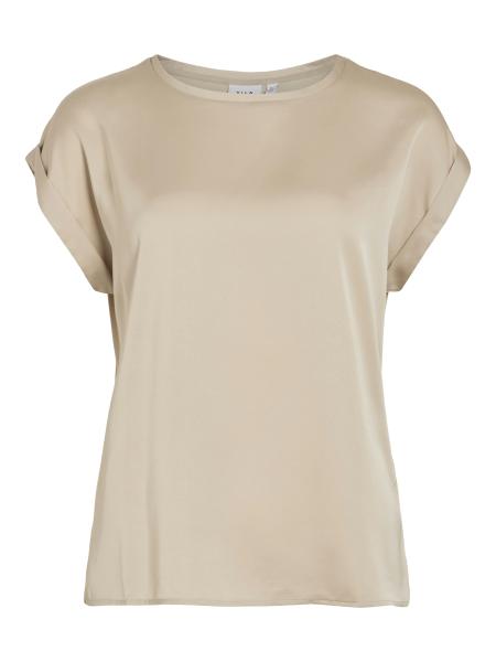 Afbeelding voor product T-shirt van het merk Vila in het Beige