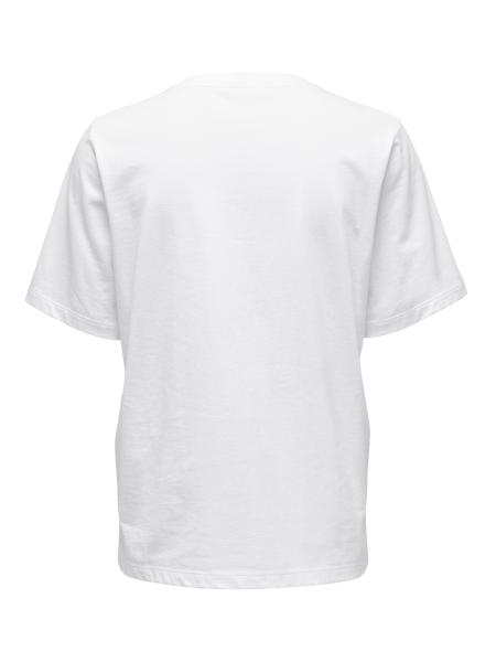 Afbeelding voor product T-shirt van het merk Only in het Wit