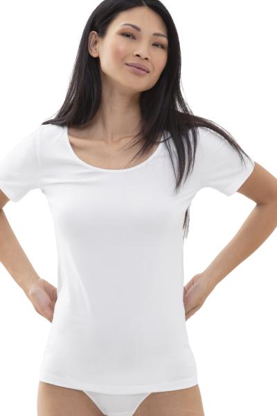 Afbeelding voor product T-shirt van het merk Mey in het Wit