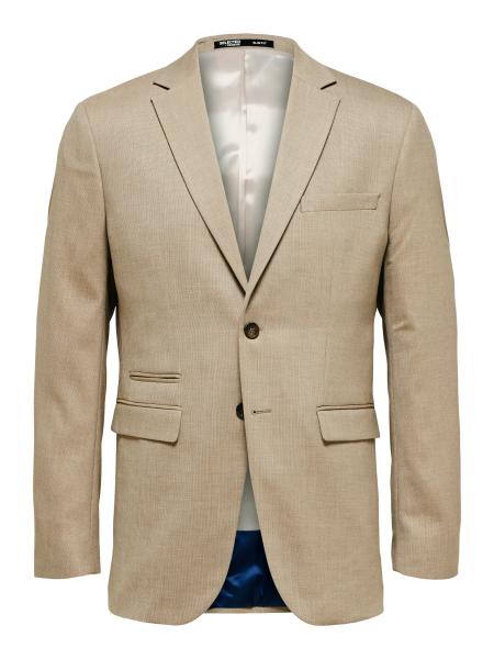 Afbeelding voor product Blazer van het merk Selected in het Beige