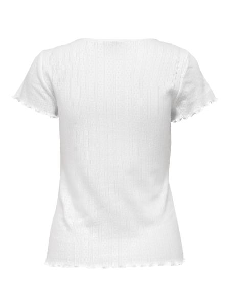 Afbeelding voor product T-shirt van het merk Only in het Wit