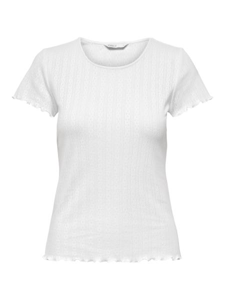 Afbeelding voor product T-shirt van het merk Only in het Wit