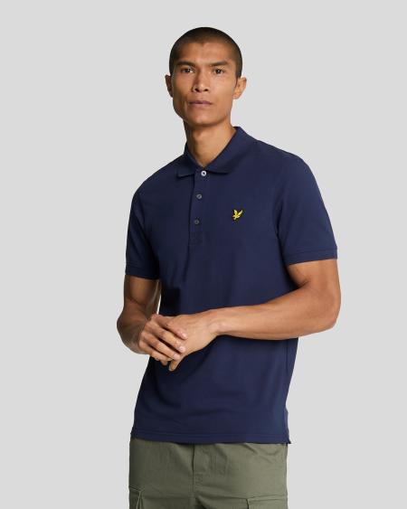 Afbeelding voor product Polo van het merk Lyle & Scott in het Marine