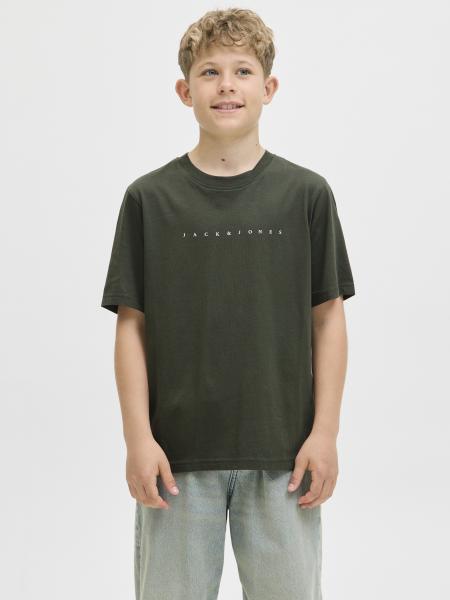 Afbeelding voor product T-shirt van het merk Jack & Jones Junior in het Kaki