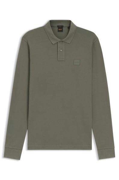 Afbeelding voor product Polo van het merk Hugo Boss in het Kaki