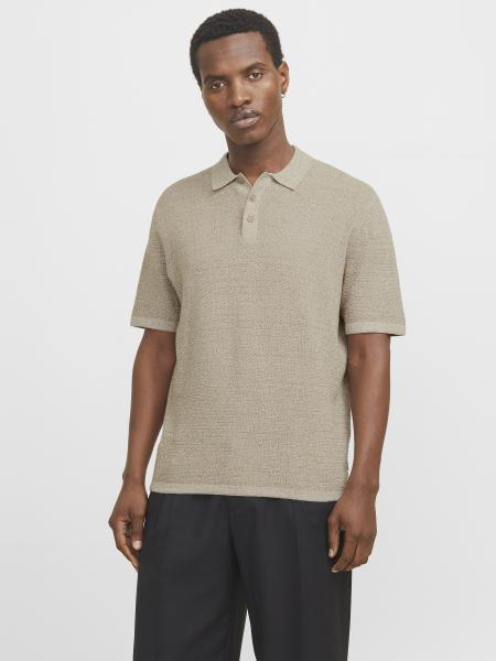 Afbeelding voor product Polo van het merk Jack & Jones in het Beige