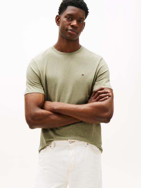 Afbeelding voor product T-shirt van het merk Tommy Hilfiger in het Beige