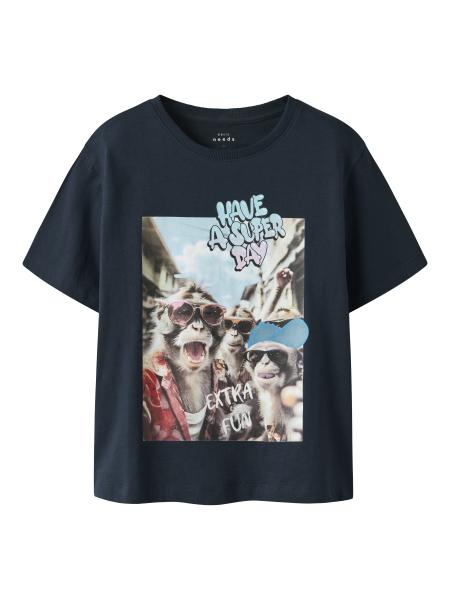 Afbeelding voor product T-shirt van het merk Name It in het Marine