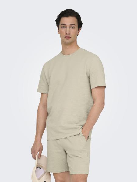 Afbeelding voor product T-shirt van het merk Only & Sons in het zilver