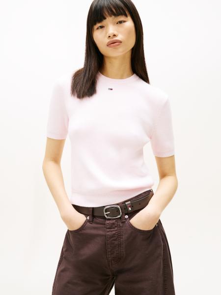 Afbeelding voor product Sweater van het merk Tommy Jeans in het Roze