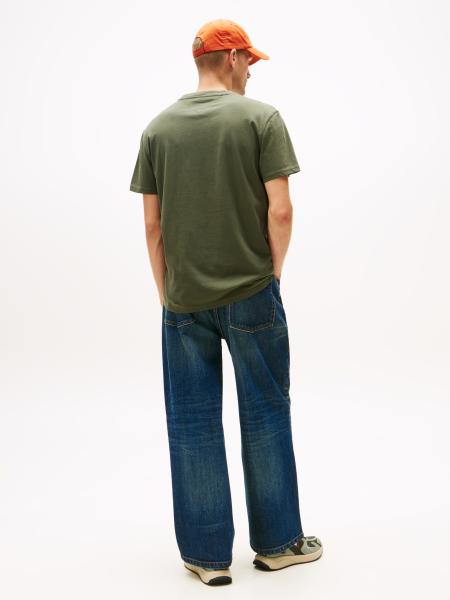 Afbeelding voor product T-shirt van het merk Tommy Jeans in het Groen