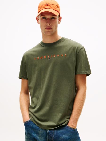 Afbeelding voor product T-shirt van het merk Tommy Jeans in het Groen