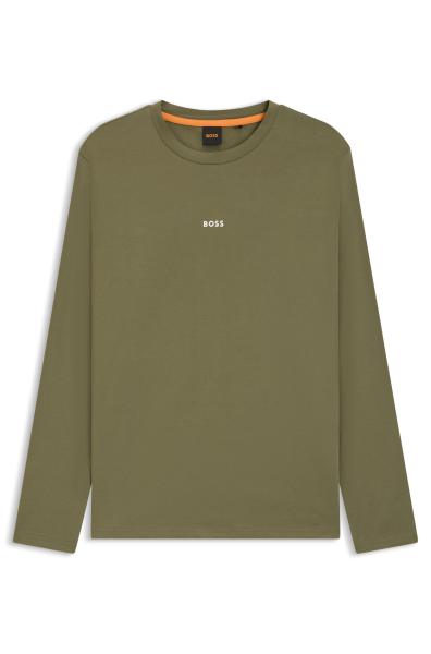 Afbeelding voor product T-shirt van het merk Hugo Boss in het Groen