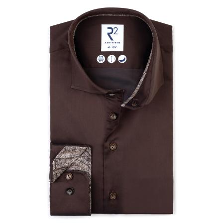 Afbeelding voor product Hemd van het merk R2 Amsterdam in het Wit