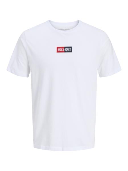 Afbeelding voor product T-shirt van het merk Jack & Jones Junior in het Wit