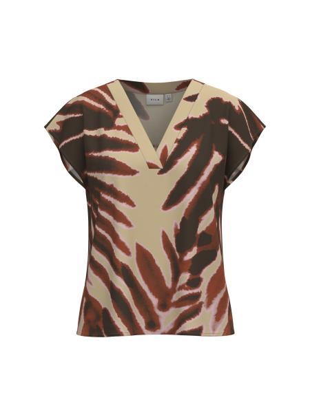 Afbeelding voor product Top van het merk Vila in het Beige