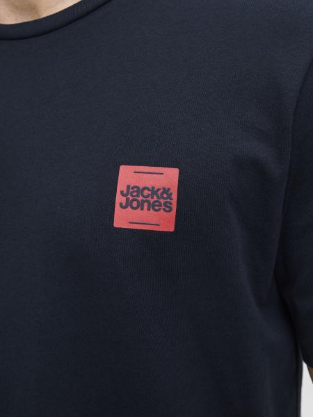 Afbeelding voor product T-shirt van het merk Jack & Jones in het Blauw