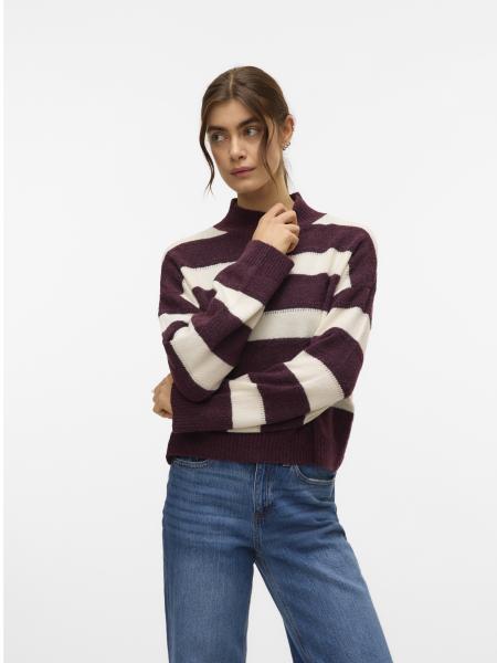 Afbeelding voor product Pull van het merk Vero Moda in het Bordeaux