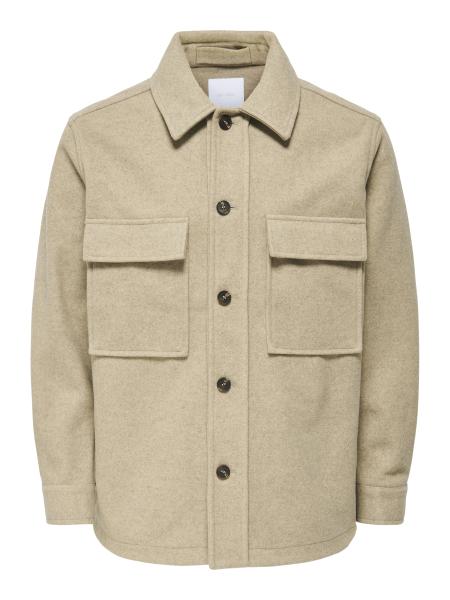 Afbeelding voor product Gilet van het merk Only & Sons in het Beige