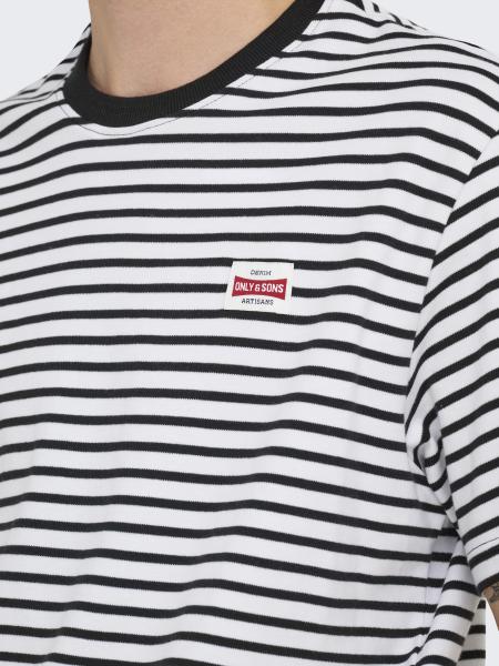 Afbeelding voor product T-shirt van het merk Only & Sons in het Wit