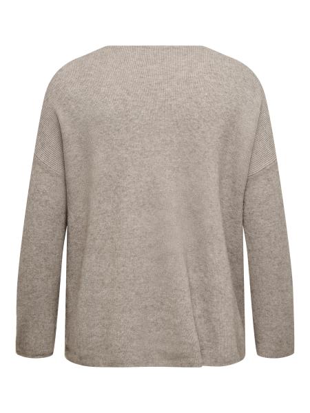 Afbeelding voor product Pull van het merk Only Carmakoma in het Beige