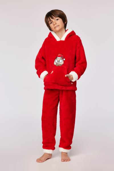 Afbeelding voor product Pyjama van het merk Woody in het Rood
