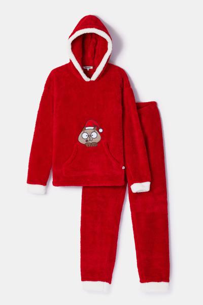 Afbeelding voor product Pyjama van het merk Woody in het Rood