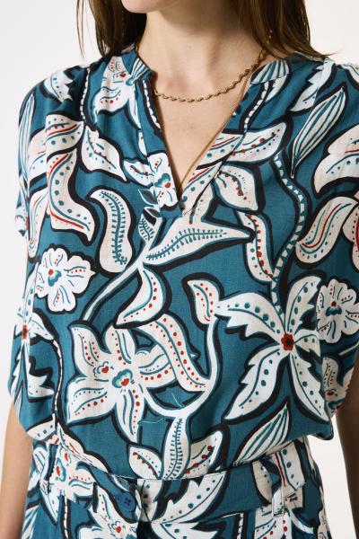 Afbeelding voor product Bloes van het merk Garcia in het Blauw